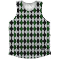Argile Patterns Athletic Tank Top