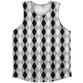 Argile Patterns Athletic Tank Top