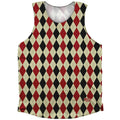 Argile Patterns Athletic Tank Top