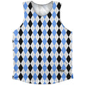 Argile Patterns Athletic Tank Top