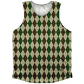 Argile Patterns Athletic Tank Top