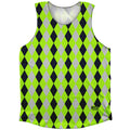 Argile Patterns Athletic Tank Top