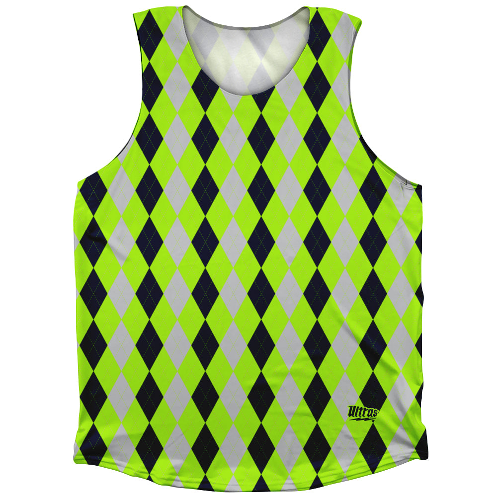 Argile Patterns Athletic Tank Top