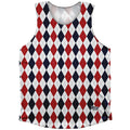 Argile Patterns Athletic Tank Top