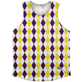 Argile Patterns Athletic Tank Top