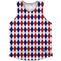 Argile Patterns Athletic Tank Top