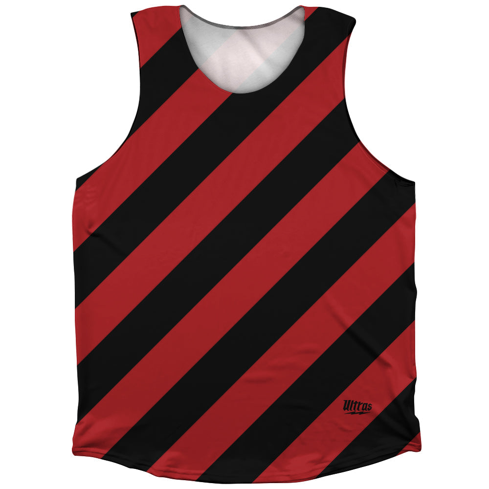 Candy Cane Design Athletic Tank Top