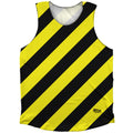 Candy Cane Design Athletic Tank Top