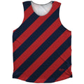 Candy Cane Design Athletic Tank Top