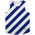 Candy Cane Design Athletic Tank Top