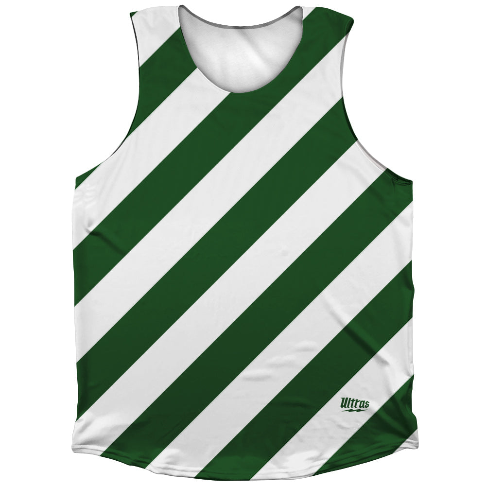 Candy Cane Design Athletic Tank Top