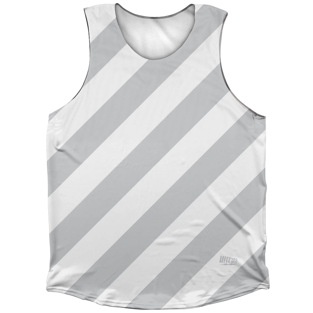 Candy Cane Design Athletic Tank Top