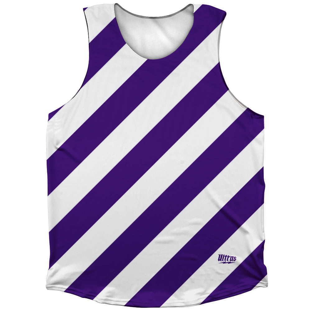 Candy Cane Design Athletic Tank Top