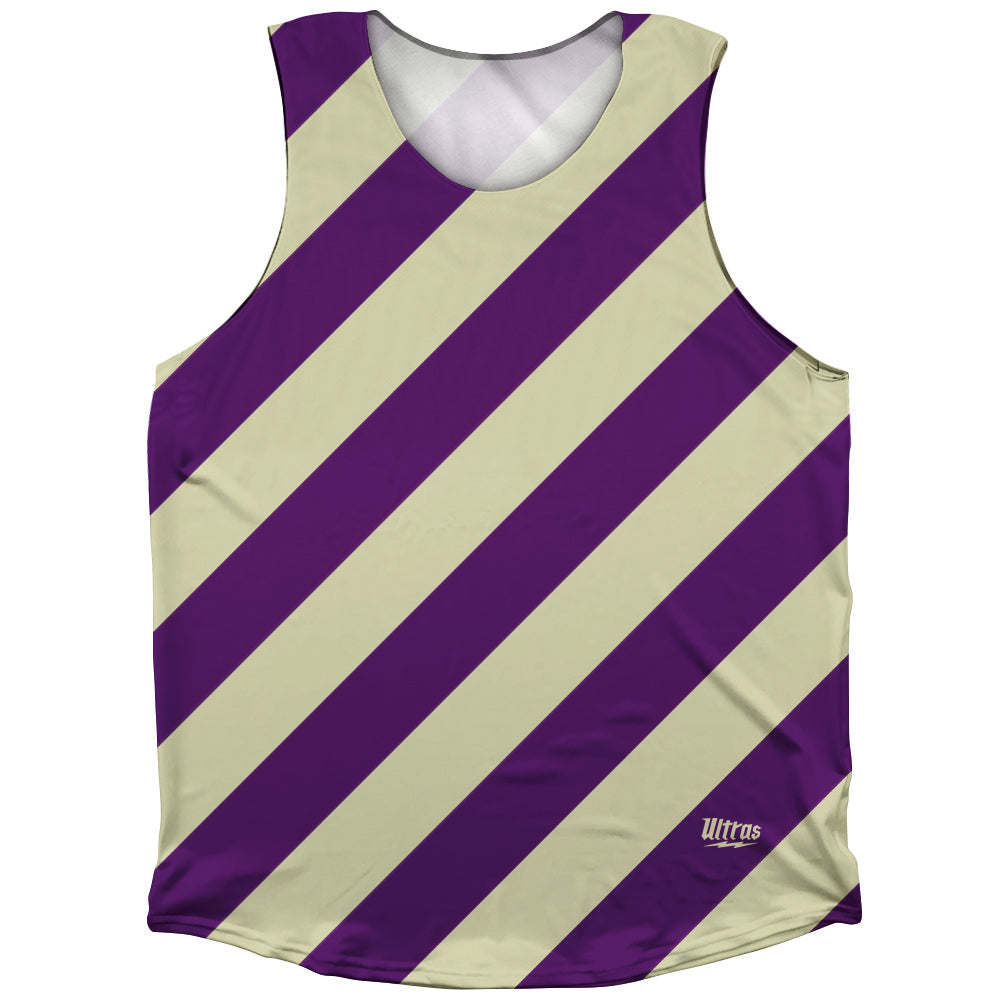 Candy Cane Design Athletic Tank Top