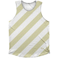 Candy Cane Design Athletic Tank Top