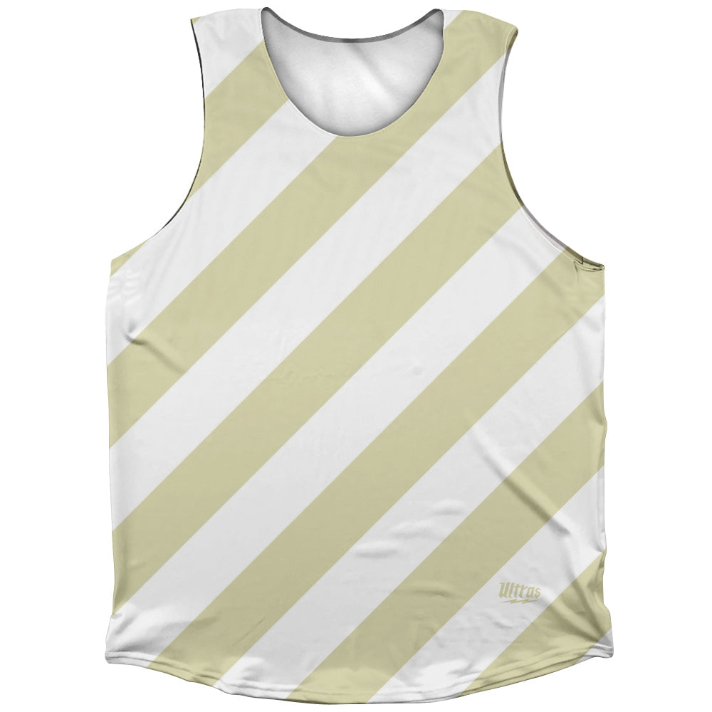 Candy Cane Design Athletic Tank Top