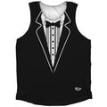 Classic Black Tuxedo Athletic Tank Top