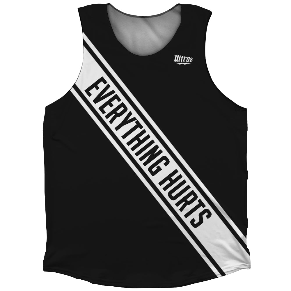 Everything Hurts Athletic Tank Top
