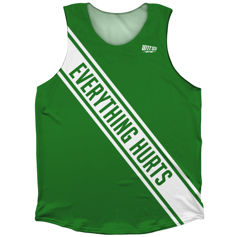 Everything Hurts Athletic Tank Top