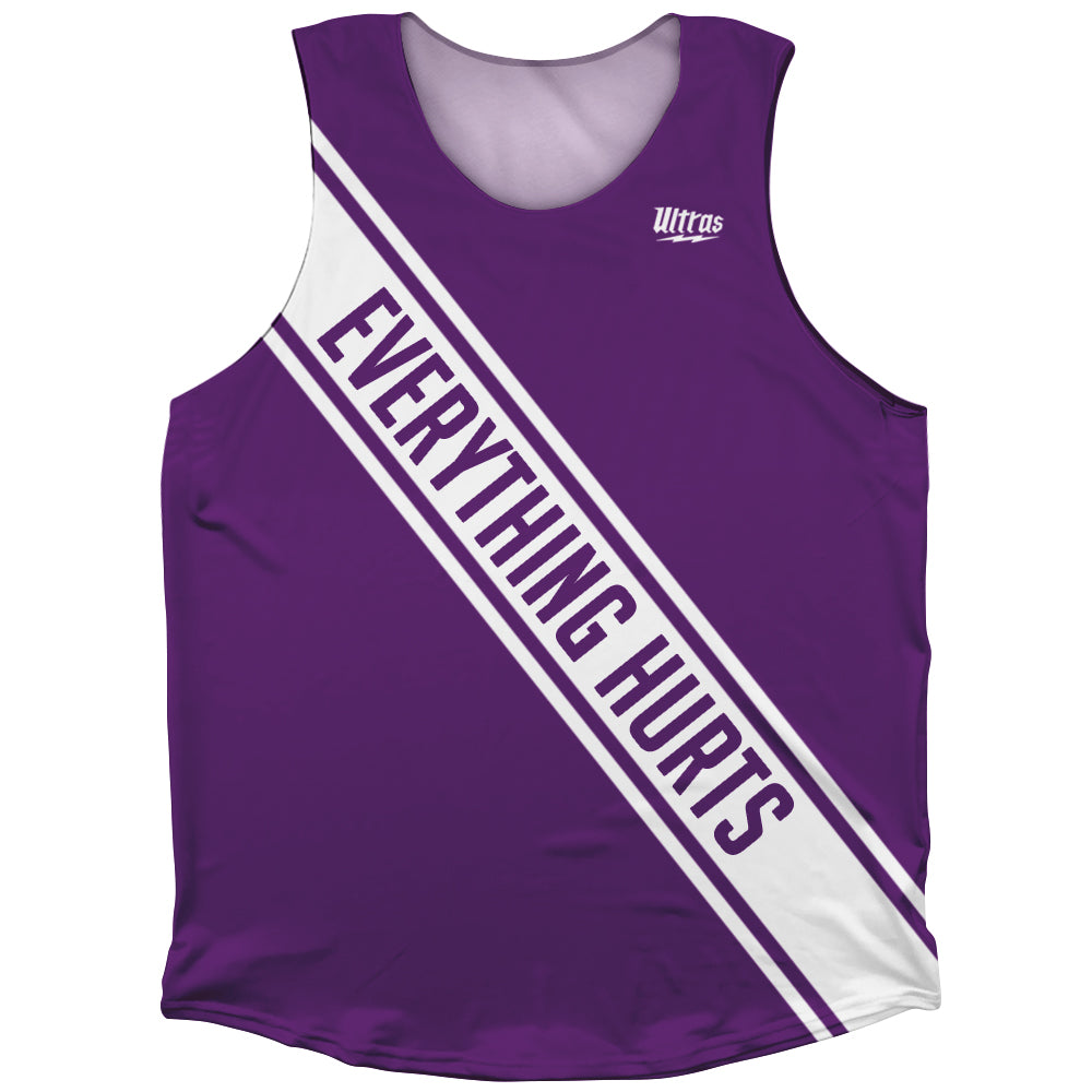 Everything Hurts Athletic Tank Top