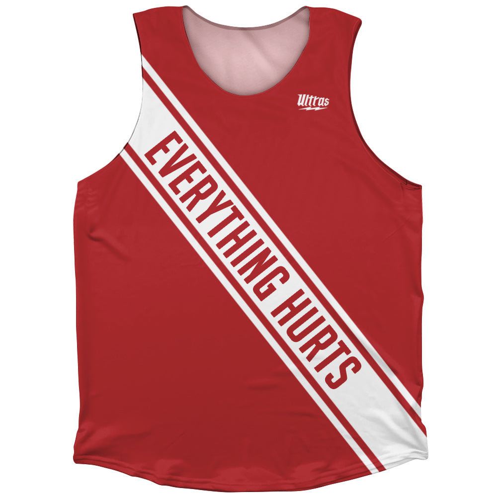 Everything Hurts Athletic Tank Top