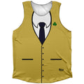 Leprechaun Tuxedo Athletic Tank Top
