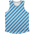 Oktoberfest Bavarian Diamond Pattern Athletic Tank Top