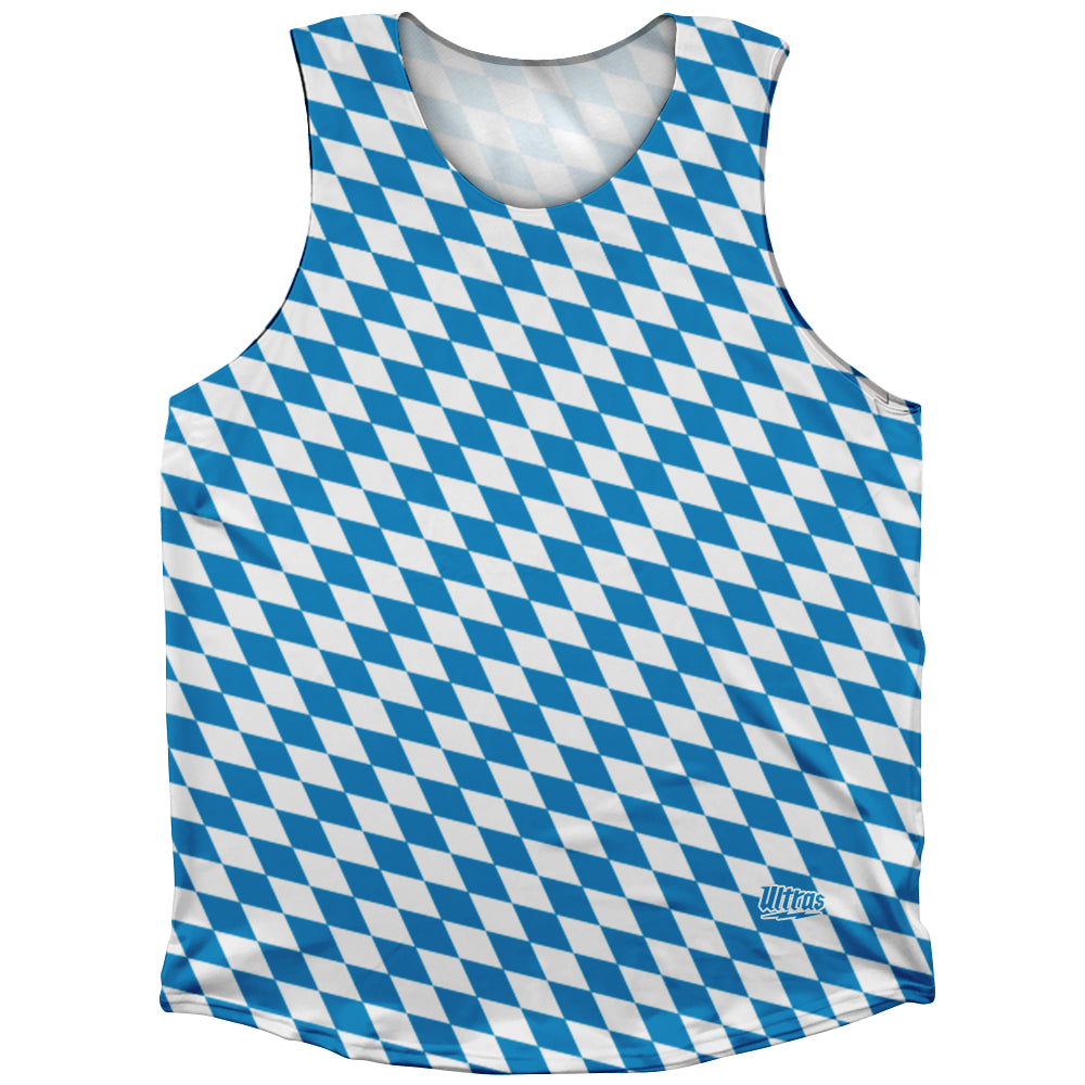 Oktoberfest Bavarian Diamond Pattern Athletic Tank Top