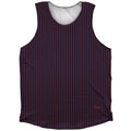 Pinstripes Athletic Tank Top