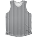 Pinstripes Athletic Tank Top