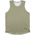 Pinstripes Athletic Tank Top