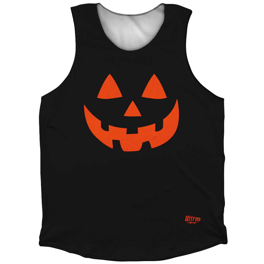 Pumpkin Jack-O'-Lantern Athletic Tank Top
