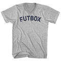 Futbox Men's Cotton V-neck T-shirt product image 1
