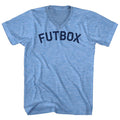 Futbox Men's Tri-Blend V-neck T-shirt product image 1