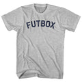 Futbox Womens Cotton Junior Cut T-Shirt Grey product image 1