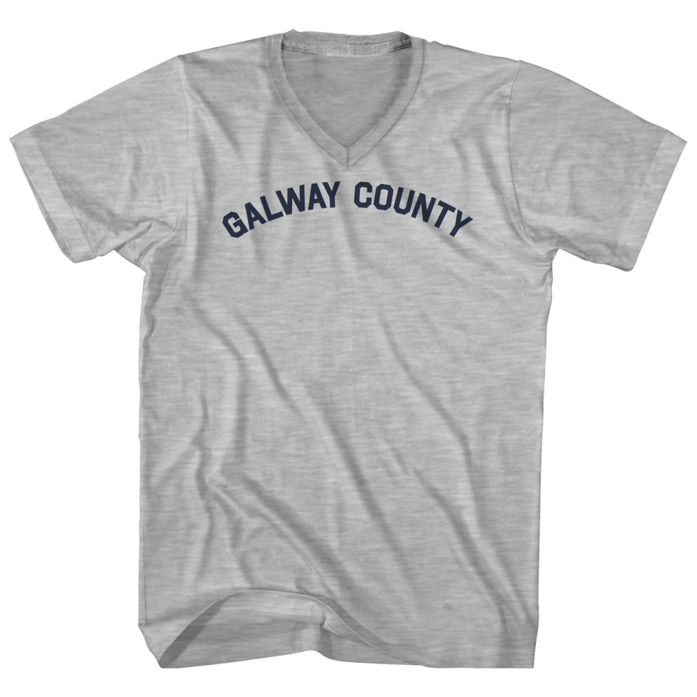 Galway County Men's Cotton V-neck T-shirt product image 1