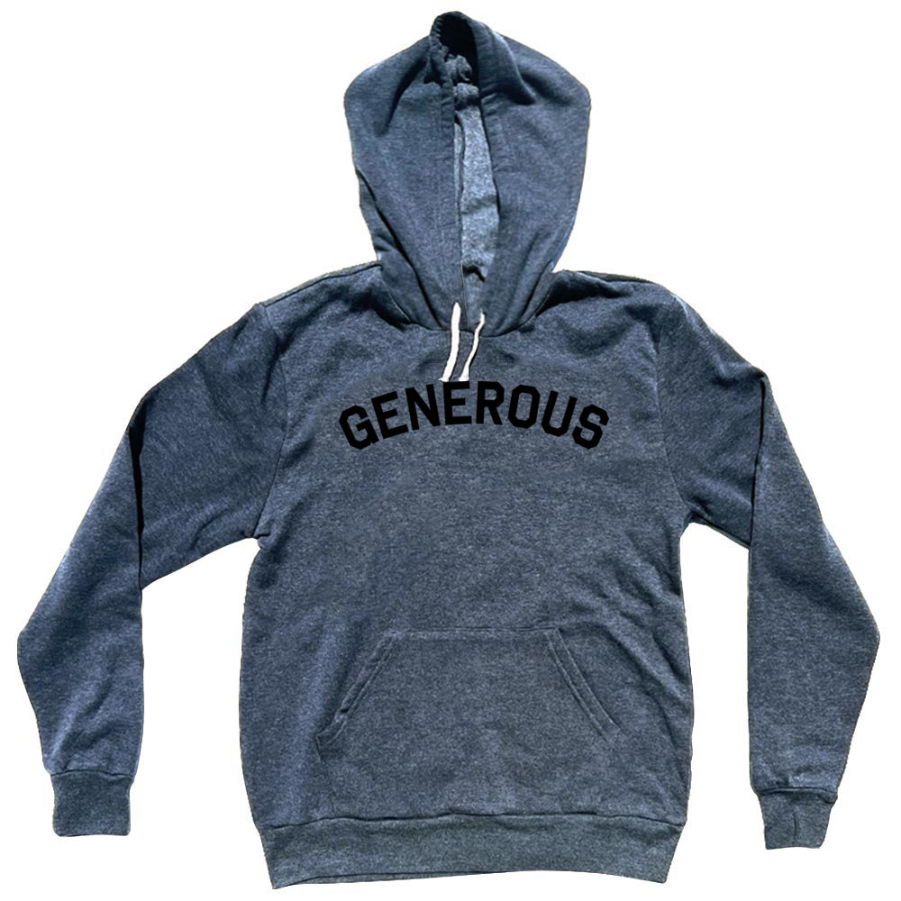 Generous Cotton-Poly Blend Hoodie product image 1