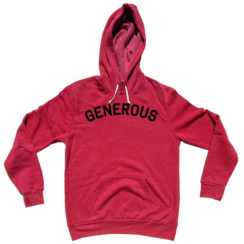 Generous Cotton-Poly Blend Hoodie product image 1