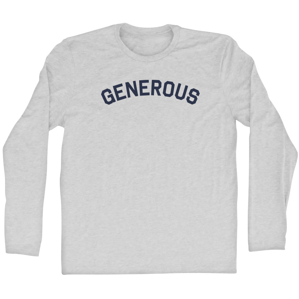 Generous Men's Cotton Long Sleeve T-shirt product image 1