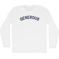 Generous Men's Cotton Long Sleeve T-shirt product image 1
