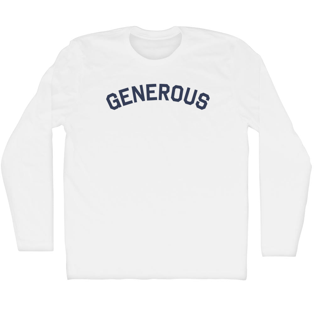 Generous Men's Cotton Long Sleeve T-shirt product image 1