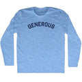 Generous Men's Tri-Blend Long Sleeve T-shirt product image 1