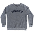 Generous Men's Tri-Blend Sweatshirt product image 1