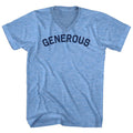 Generous Men's Tri-Blend V-neck T-shirt product image 1
