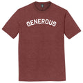 Generous Mens Tri-Blend DTG T-shirt product image 1