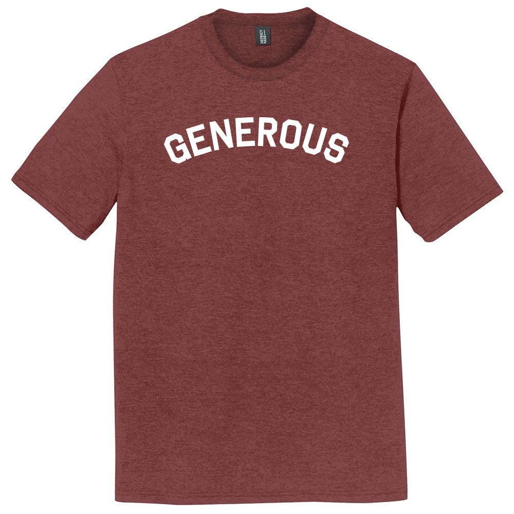 Generous Mens Tri-Blend DTG T-shirt product image 1
