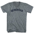 Generous Tri-Blend V-neck Womens Junior Cut T-shirt product image 1