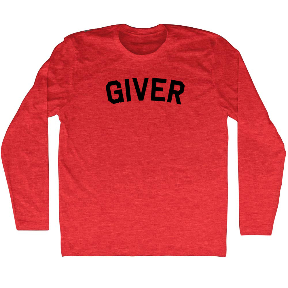 Giver Men's Tri-Blend Long Sleeve T-shirt product image 1