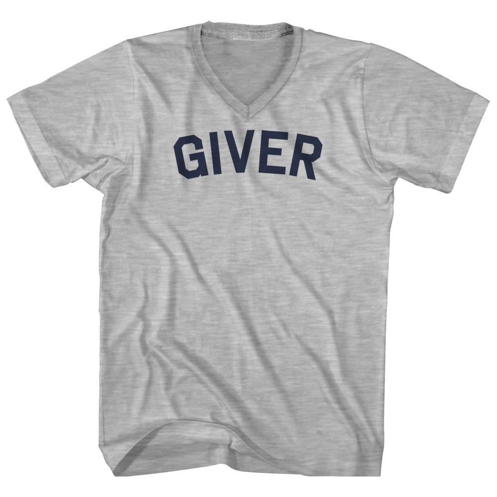 Giver Men's Cotton V-neck T-shirt product image 1