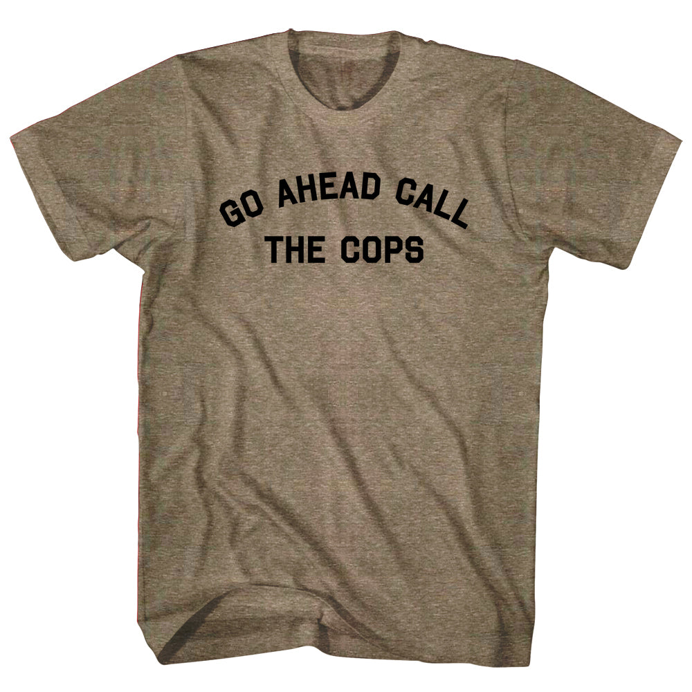 Go Ahead Call The Cops Men's Tri-Blend T-shirt product image 1